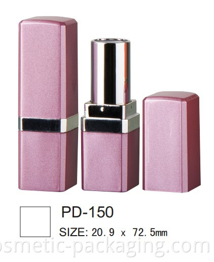 Square lipstick case